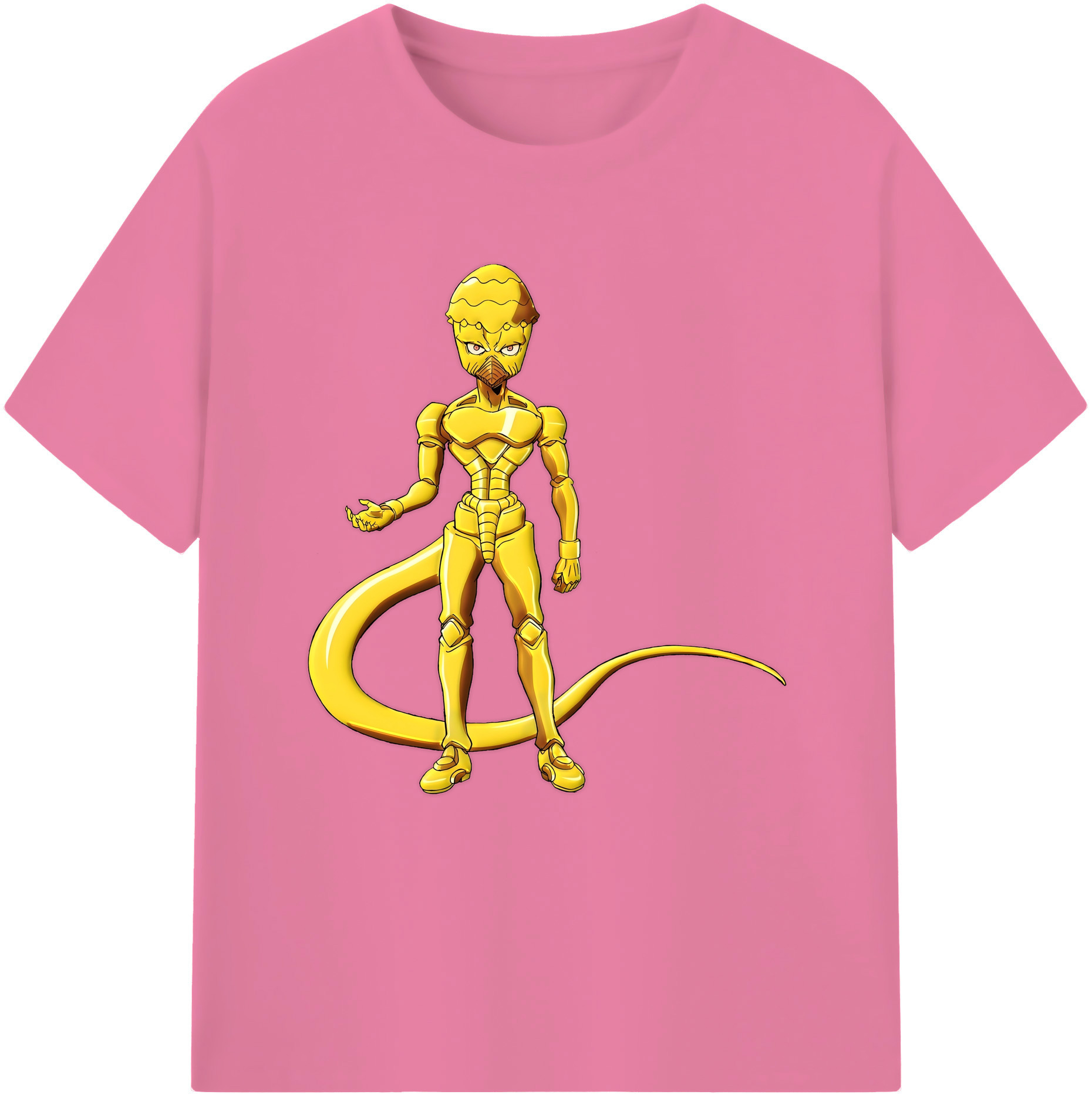 （画像用） ジョジョの奇妙な冒険 おといし あきら JoJo's Bizarre Adventure Akira Otoishi 綿100％半袖Tシャツ（フロントプリント）
